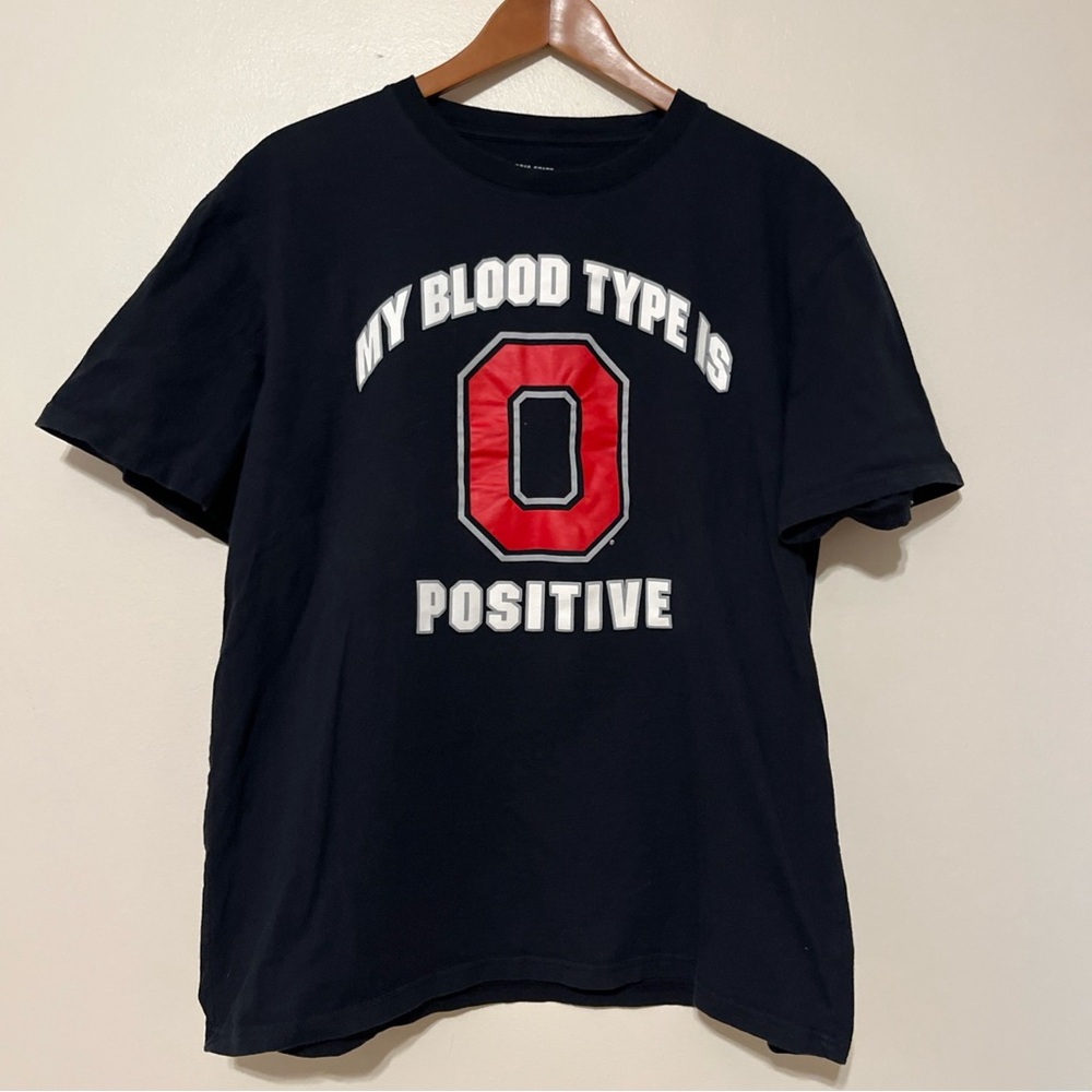 Ohio State Varsity black tshirt XXL